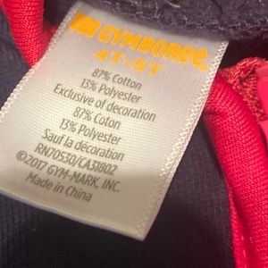 GYMBOREE GIRLS HOODED JACKET SIZE 4T-5T